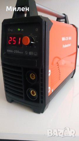 250Ампера PROFESSIONAL - Електрожен  - инверторен IGBT с дисплей - ЕЛЕКТРОЖЕНИ, снимка 4 - Други машини и части - 27892890