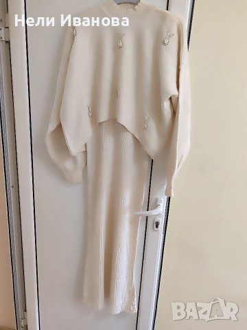 к-т рипсена рокля с блуза , снимка 4 - Рокли - 53124998