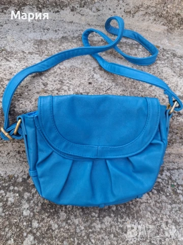 Ново!Син цвят дамска чанта 