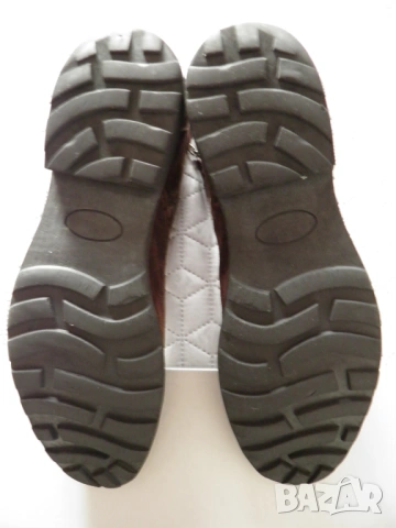 Оригинални мъжки ботуши от естествен кафяв велур, снимка 9 - Мъжки ботуши - 53248379