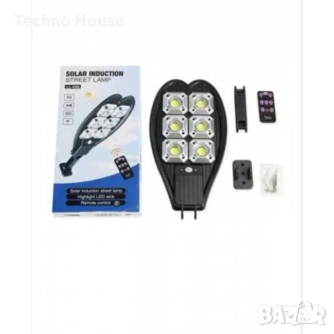 Соларна лампа със сензор за движение