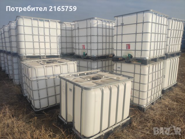 Бидони 1000 литра за Нафта,Гориво,вода,хидрофори,цистерни един тон за риба,зеле ,джибри , снимка 4 - Други - 39738723