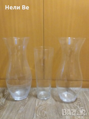 Продавам големи стъклени вази в Вази в гр. Пловдив - ID33006659 — Bazar.bg