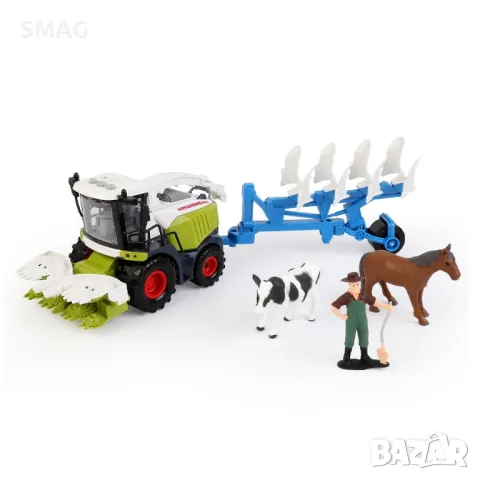Трактор с плуг Фигура на животно Звуци и светлини S_1217662