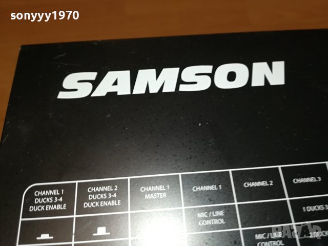 SAMSON-SWISS 1512230953LK1EWC, снимка 4 - Ресийвъри, усилватели, смесителни пултове - 43421182