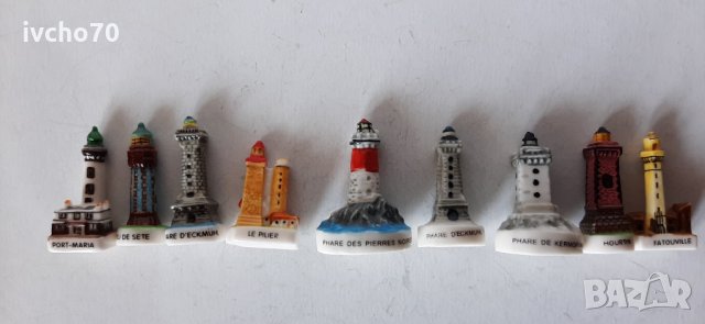 Колекция от 18 броя порцеланови Френски фарове, снимка 2 - Колекции - 33493763