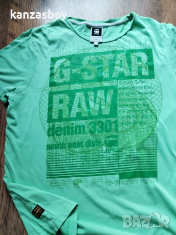 g-star - страхотна мъжка тениска L, снимка 5 - Тениски - 53204393
