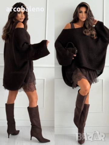 Дамски пуловер RALPHY, 6цвята , снимка 3 - Блузи с дълъг ръкав и пуловери - 52094266