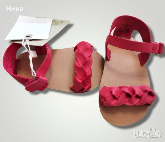 Бебе сандали Zara mini, снимка 2 - Бебешки обувки - 37536280