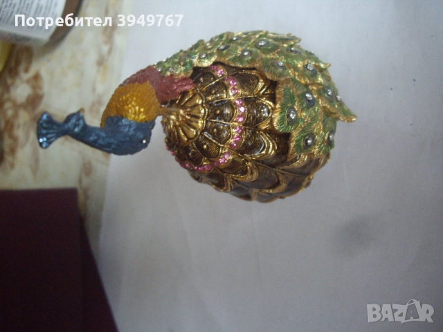 Изключително красива и масивна фигурка за яйце., снимка 3 - Други - 51794441