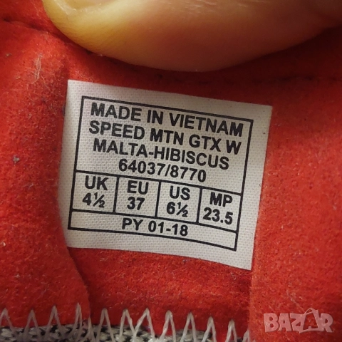 Dynafit · Speed ​​​​MTN GTX Gore-Tex Malta номер 37 водоустойчиви туристически маратонки , снимка 5 - Маратонки - 52080938