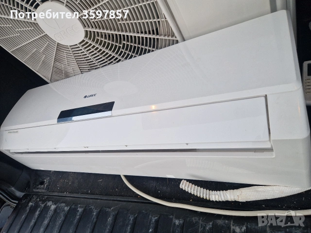 Инверторен Климатик Gree 18 работещ , снимка 2 - Климатици - 53105166