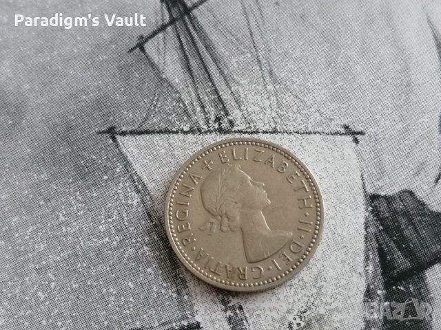 Монета - Великобритания - 1 шилинг | 1962г., снимка 2 - Нумизматика и бонистика - 43143856