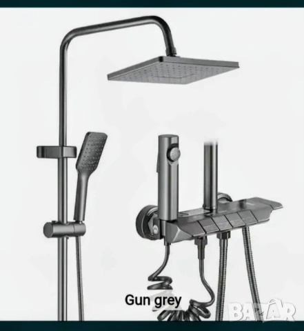 Душсистема титаниеви сиво, снимка 3 - Други стоки за дома - 53333599