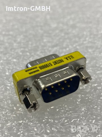 Адаптер 9-пинов мини адаптер  5199906 мъжки  D-Sub към  D-Sub, снимка 2 - Друга електроника - 44044381