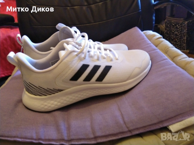 Adidas оригинал мъжки маркови маратонки №42.5 US 9- UK 8.5 стелка 27см, снимка 4 - Маратонки - 52789135