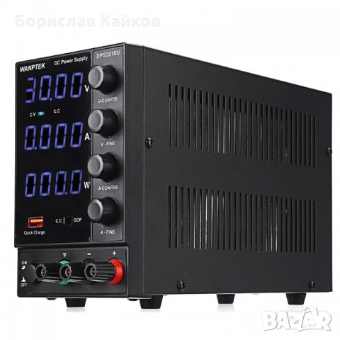 Лабораторно захранване - 30V/10A или 60V/5А Захранващ блок, снимка 2 - Друга електроника - 32614917