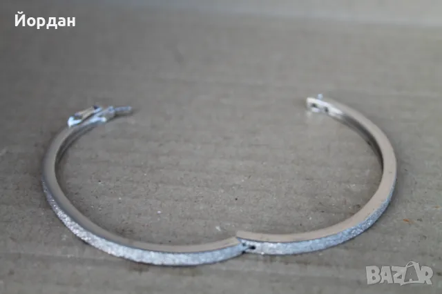 Дамска сребърна гривна , снимка 10 - Гривни - 47812775