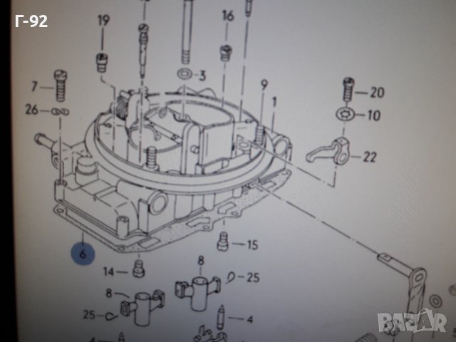 049129281C**NEU**VAG**AUDI**VW**PIERBURG**2B3.**ГАРНИТУРА ЗА КАРБУРАТОРА **, снимка 6 - Части - 36987547