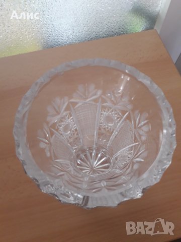 кристална ваза, снимка 5 - Вази - 37922648