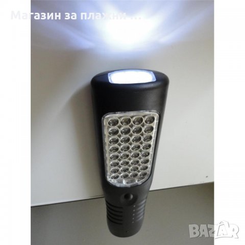 LED подвижна, зарядна лампа 12VDC или 220VAC, снимка 3 - Други стоки за дома - 28377935