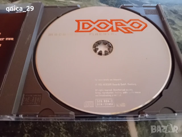 Doro - Machine ll Mashine, снимка 3 - CD дискове - 50617027