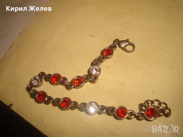 КРАСИВА КРИСТАЛНА СРЕБРИСТА АРТ ГРИВНА от НЕРЪЖДАЕМА СТОМАНА 27645, снимка 4 - Гривни - 37692498