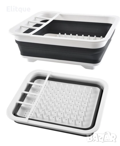 Мултифункционална сгъваема сушилня за съдове и прибори, снимка 7 - Сушилни - 52879761