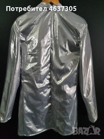 марково сребристо сако, снимка 2 - Сака - 53283651