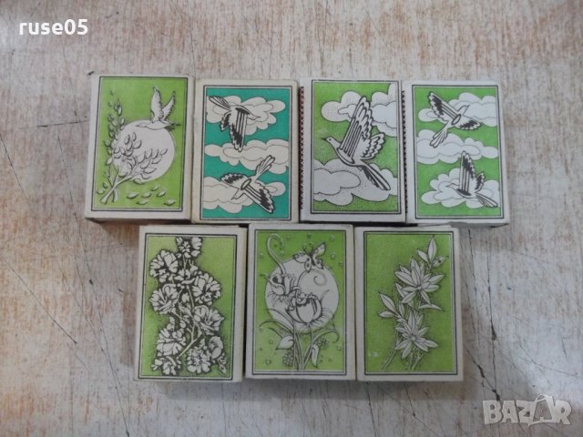 Лот от 7 бр. неизползвани румънски кибрита, снимка 2 - Други ценни предмети - 27962678