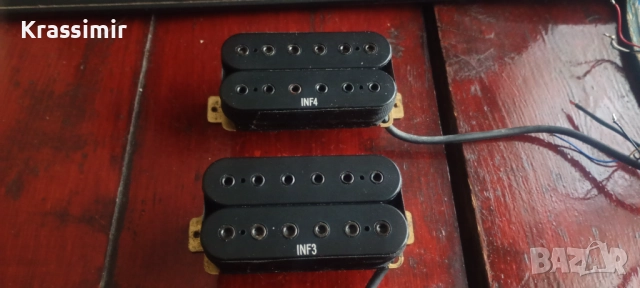 Ibanez Infinity Humbucker Pickup Set. Адаптери за китара.