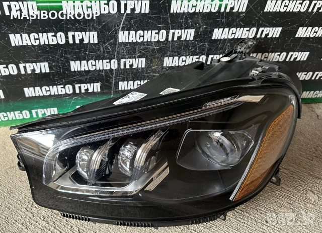 Фарове MULTIBEAM LED фар за Мерцедес Mercedes GLS W167,USA, снимка 12 - Части - 53287392