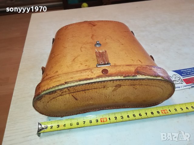 КОЖЕНА КУТИЯ ЗА БИНОКЪЛ ОТ ГЕРМАНИЯ 2301241149, снимка 5 - Екипировка - 43938847