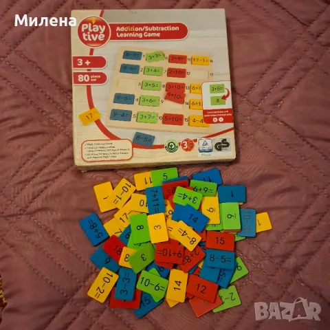 Дървени образователни игра Goki и Playtive , снимка 4 - Образователни игри - 50419328