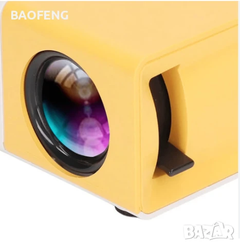 Нов PVO Мини LED видео проектор/Full HD/забавления за деца/домашно кино/HDMI/USB/дистанционно, снимка 10 - Плейъри, домашно кино, прожектори - 50702451