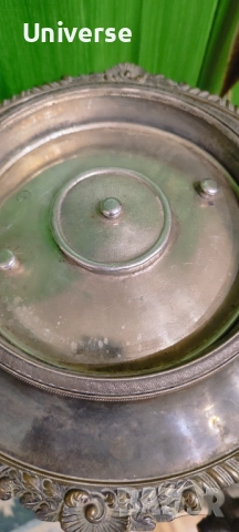 Самовар посребрен 19 ти век, снимка 9 - Антикварни и старинни предмети - 52817025