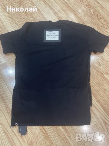 Тениска с печат и тениска с джоб  7-10г MADE BY SOCIETY, снимка 7 - Детски тениски и потници - 50343864