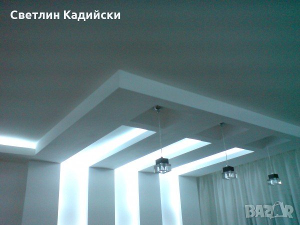 Висококачествен монтаж на гипсокартон,шпакловка и боядисване., снимка 6 - Монтажи - 26273256