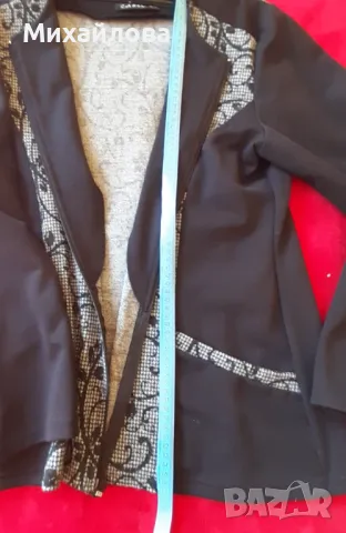 Дамско сако с цип, снимка 5 - Сака - 49421721