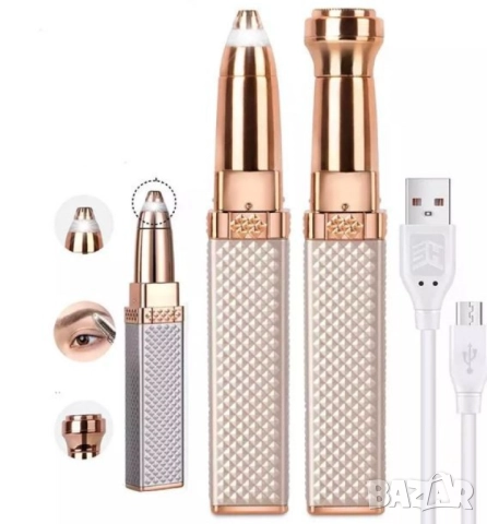 Дамски тример за лице и вежди, снимка 10 - Тримери - 52138193