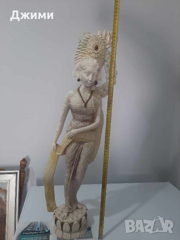 голяма статуетка на жена, снимка 7 - Декорация за дома - 43602575