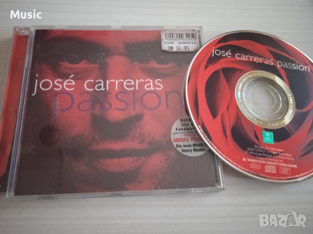 José Carreras ‎– Passion - оригинален диск, снимка 1