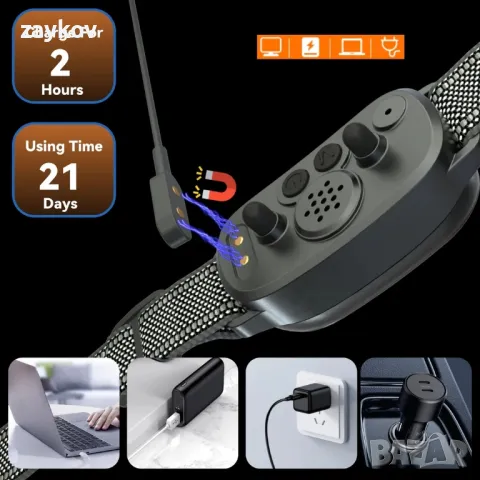 Нашийник от кора-вибрационен нашийник-BC3V, снимка 4 - Други стоки за животни - 48144580