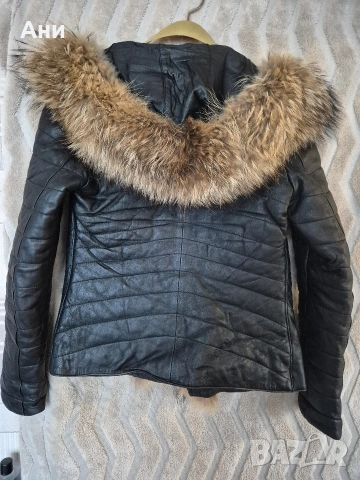 Дамско яке естествена кожа, снимка 5 - Якета - 53054886