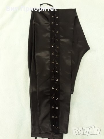 Клин SARESIA (R) кожен, дълъг , изчистена предна част, а задната част по цялата дължина е с плътни л, снимка 18 - Клинове - 37450835