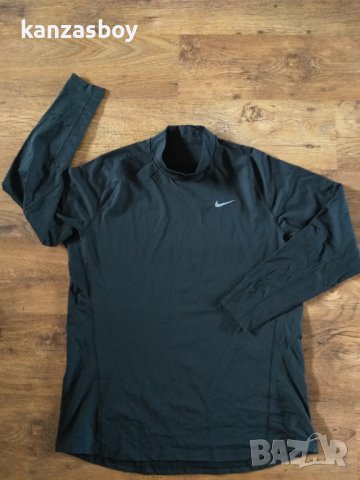 Nike Pro Therma L/S Top - страхотна мъжка блуза КАТО НОВА 2ХЛ, снимка 5 - Блузи - 43838086