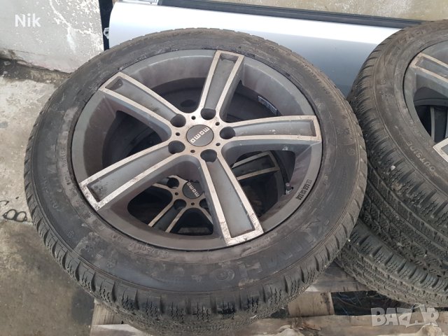Джанти МОМО  17-ки с зимни гуми, снимка 5 - Гуми и джанти - 43232158