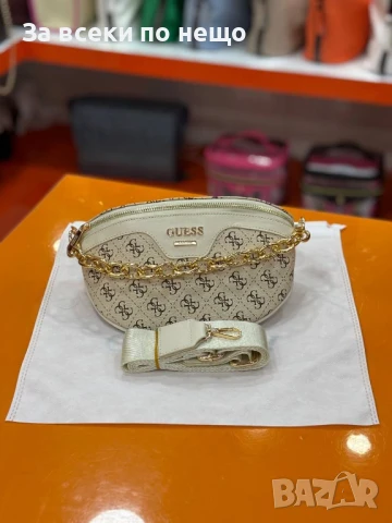 Guess Дамска Чанта Тип Банан Гес - Налични Различни Цветове  Код E488, снимка 10 - Чанти - 50596489