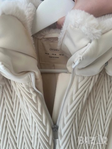 Ски яке Oysho , непромокаемо в бежов цвят, снимка 7 - Якета - 53074613