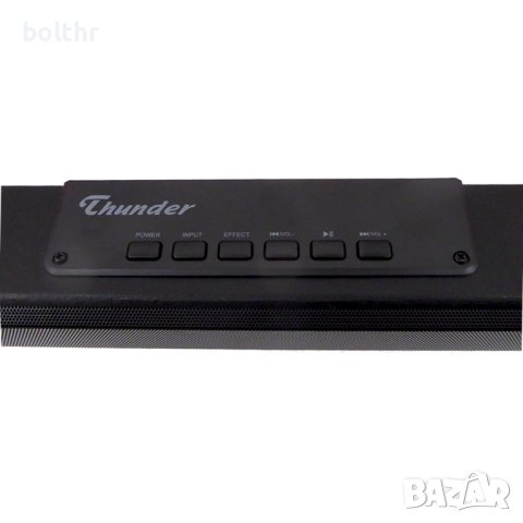 Саундбар Thunder THS-SB001, 2.0 канала, 60 W, Bluetooth, USB, HDMI, Оптичен вход, Aux in, Radio FM, , снимка 3 - Тонколони - 43798532